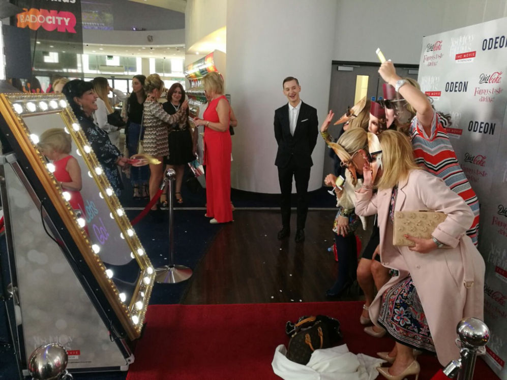 Corporate mirror photo booth hire ipswich suffolk